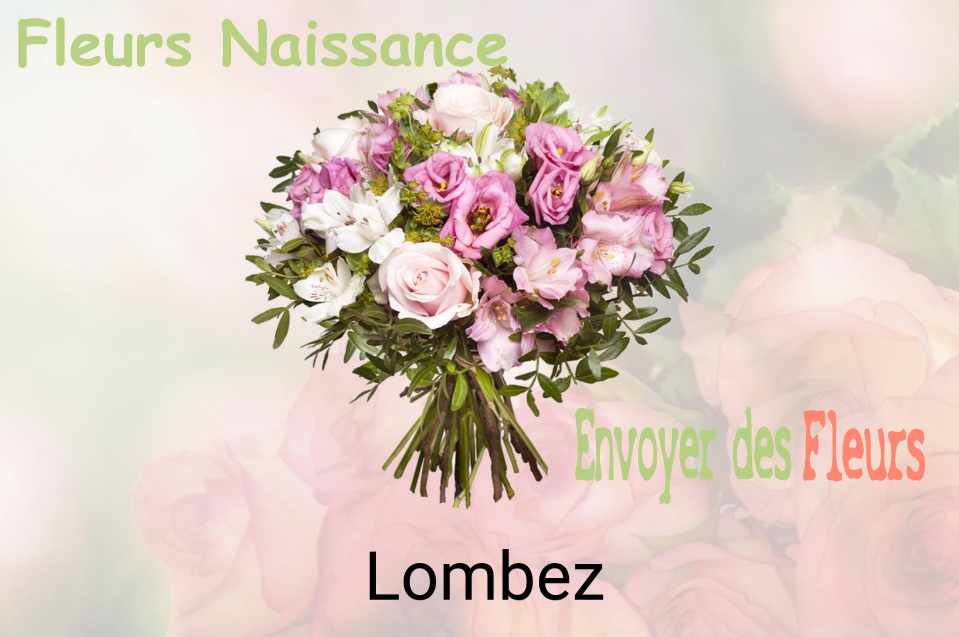 Bouquet de fleurs de naissance livré à Lombez